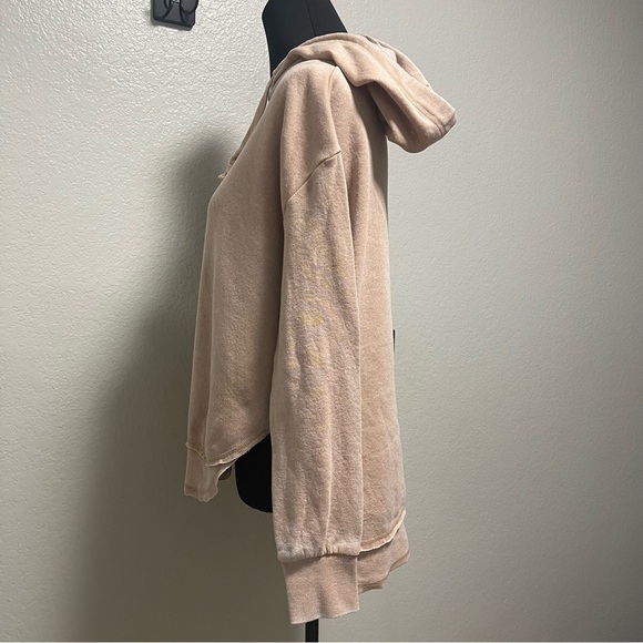 Ocean Drive Light Pink Pullover Hooded Sweater MEDIUM - Picture 4 of 6